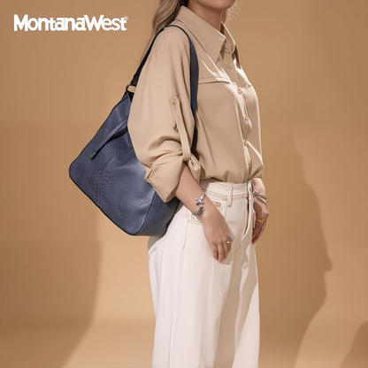 Montana West Hobo Bag for Women Crossbody Purse and Handbags Ladies Chic Shoulder Bags