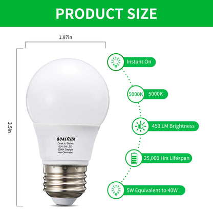 Dusk to Dawn Light Bulbs, Auto On/Off Light Sensing LED Bulbs Outdoor, Vintage Amber, Edison ST19 2-Pack, 6.5W 700LM 60W Equivalent, HQ-H027