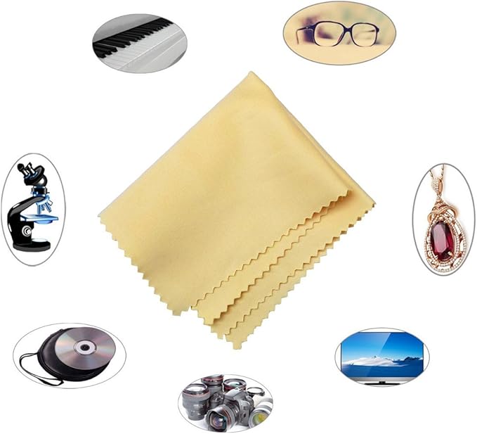Microfiber Screen Cleaning Cloths, HTTX 4-Pack 6 x 7 inches