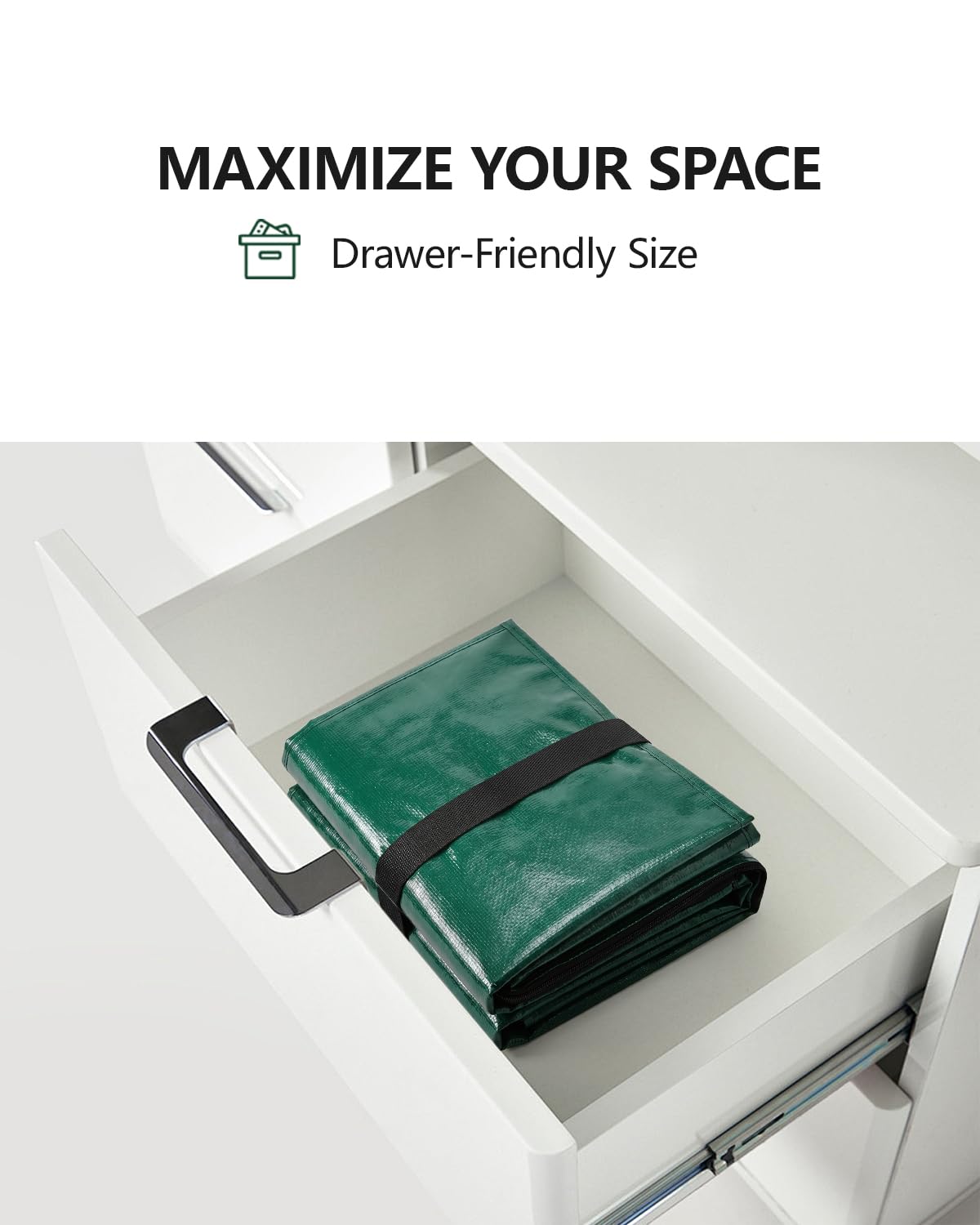 DAYSEON Heavy Duty Moving Bags Extra Large, Premium Storage Bags with Durable Zippers, Reinforced Handles, Moving Supplies for Clothes, Bedding, College Dorm Essentials, 8 Pack Green