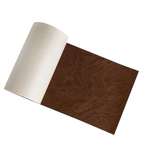Leather Repair Tape kit Patch Heavy Duty, Retro Tan 4 x 60inch Self Adhesive