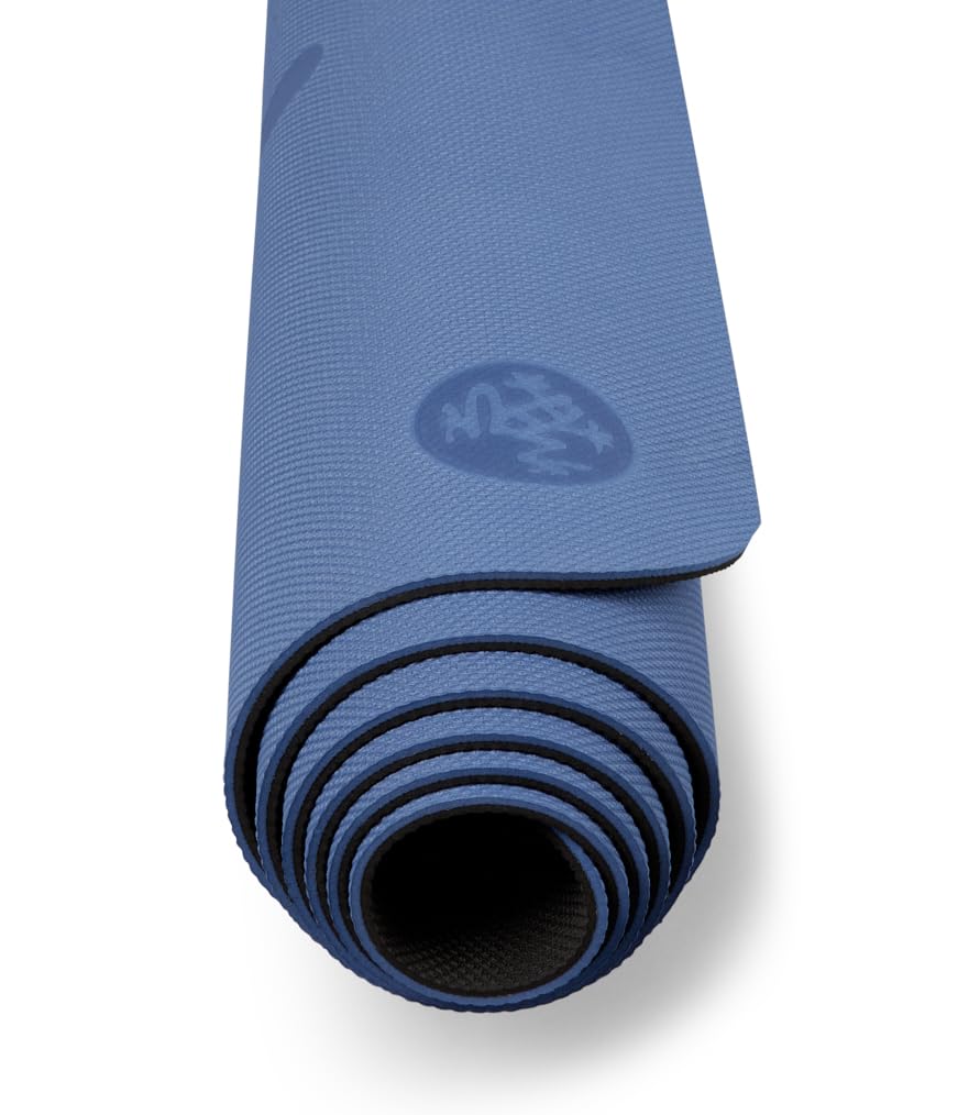 Manduka Begin Yoga Mat 68" - 5mm Cushioning | Comfortable, Lightweight & Reversible with Alignment Stripe | Budget-Friendly | 68 x 24 inches