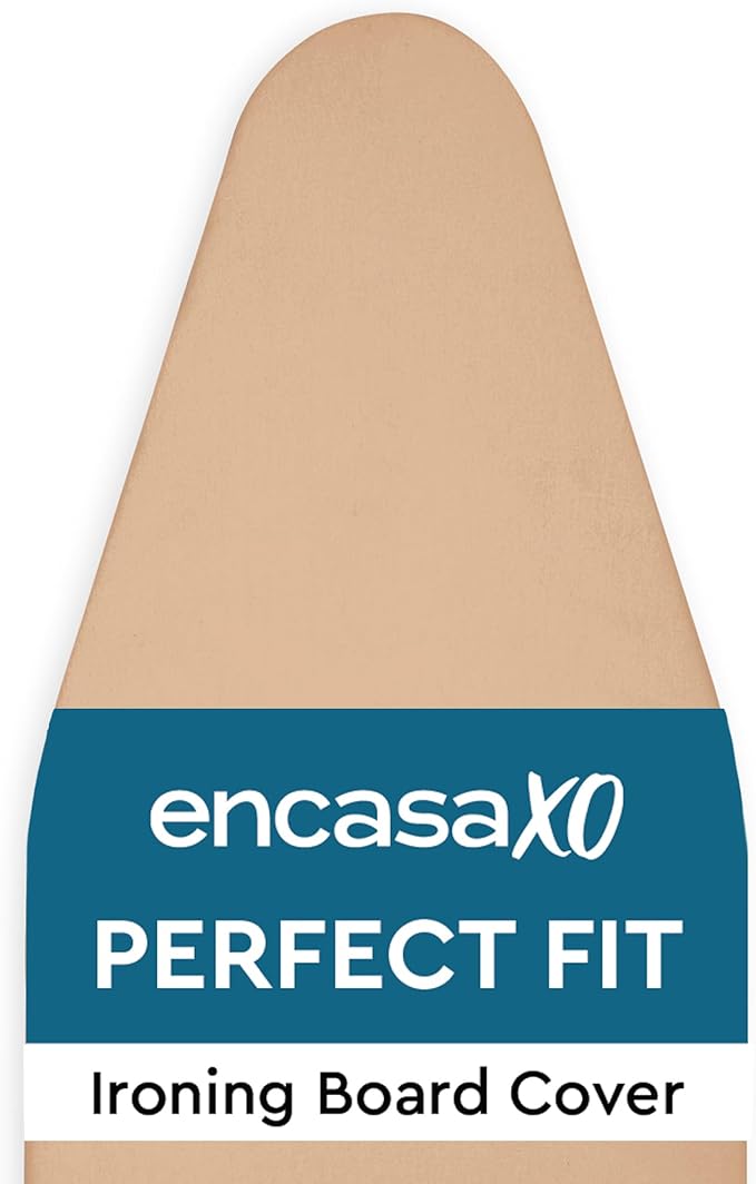 Encasa XO Ironing Board Cover and Pad 42"x14" - 4mm Felt Medium Iron Board