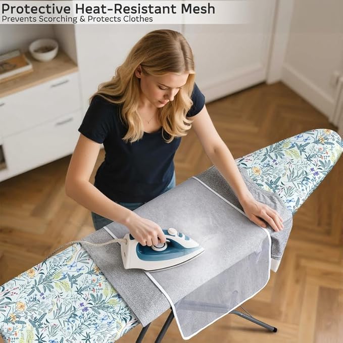 FIOBEE Ironing Board Cover and Pad Extra Thick Iron Board Pad