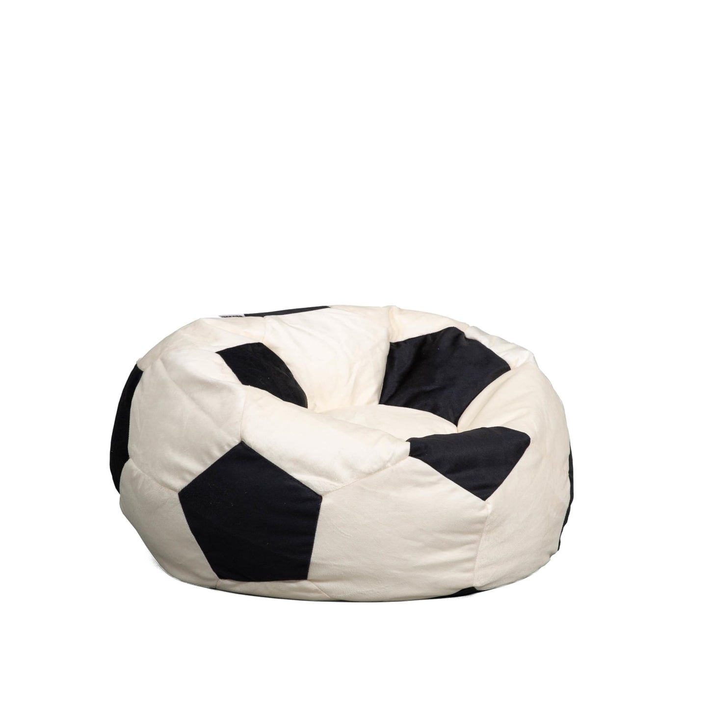 Big Joe Classic Bean Bag Chair, Mini Clouds Oat Smartmax, Durable Polyester Nylon Blend, 2 feet Round