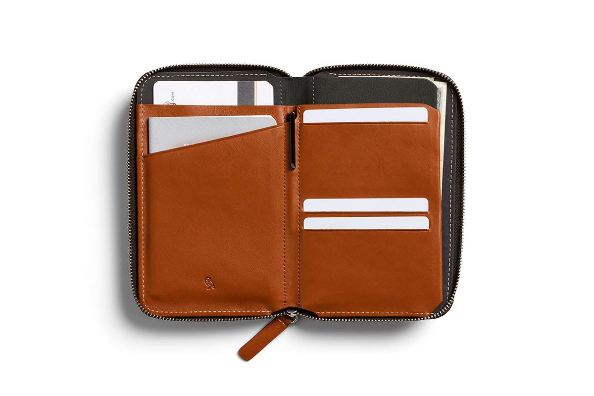 Bellroy Travel Folio (Passport & Travel Organizer, RFID Protected) - Caramel