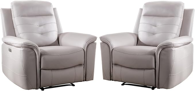 ANJ Power Recliner Chair Set of 2