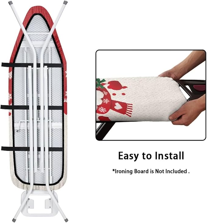 Christmas Decorative Covers for Ironing Board Santa Claus Print Ironing Board