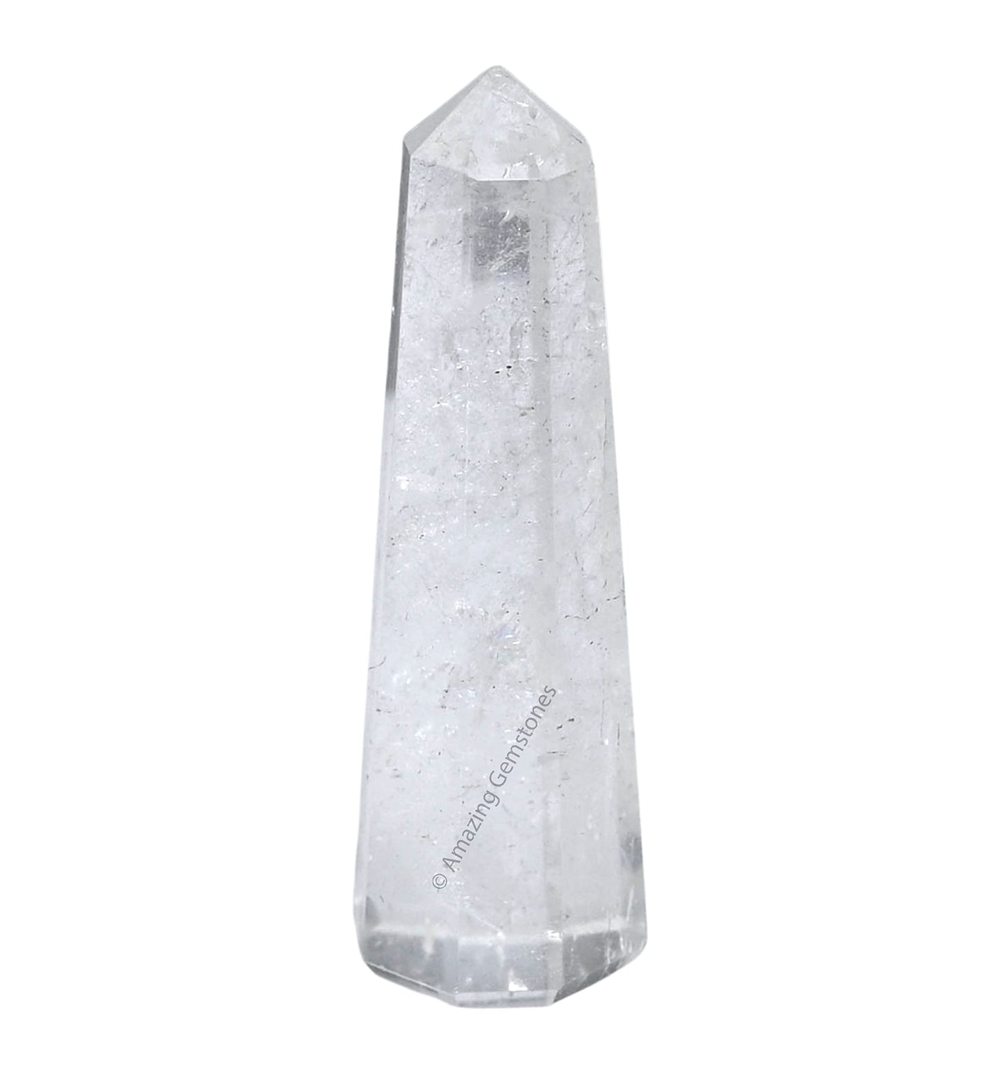 Amazing Gemstone Clear Quartz Crystal Towers ~ Natural Healing Crystal Point Obelisk for Reiki Healing and Crystal Grid (2" to 3" INCH)