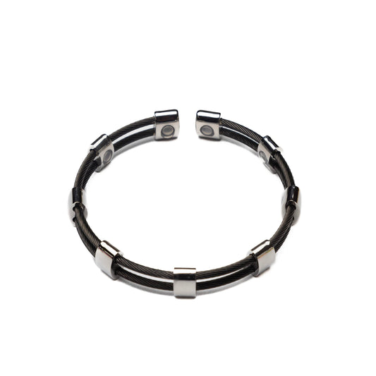 MAGNEHEALTH Magnetic Stainless Steels Bangles Bracelets for Women