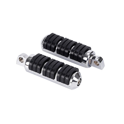 10mm Motorcycle Footpegs Passenger Foot Pegs Highway Pegs Fit Harley Sportster Softail Dyna Touring