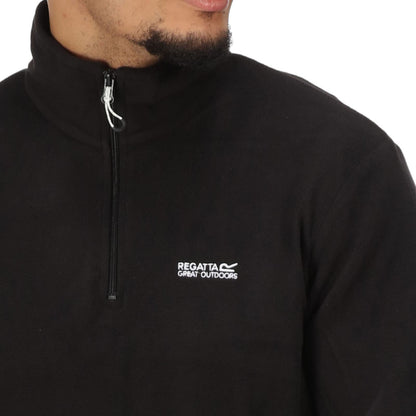 Regatta Mens Half Zip Fleece Pullover Jacket - Durable Outdoor Sports, Hiking, Cycling,Travelling, Golf, Quick Dry Extra Warm Lightweight Trekking Fleece Jacket