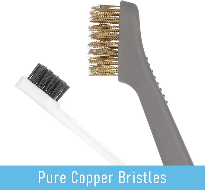 Kitchen Cleaning Scrub Brush Deep Gas Stove Brass Wire Brush