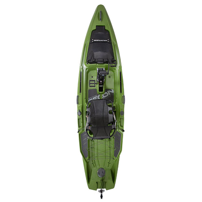 Wilderness Systems Recon 120 HD - Sit on Top Fishing Kayak - 360 Degree ACES seat & Helix PD™ Pedal Drive System - 12 ft - Ranger Green