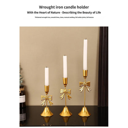 Tapered Holders Metal Iron Holders, Candlestick for Table Decoration, Holiday, Wedding, Housewarming Iron Taper