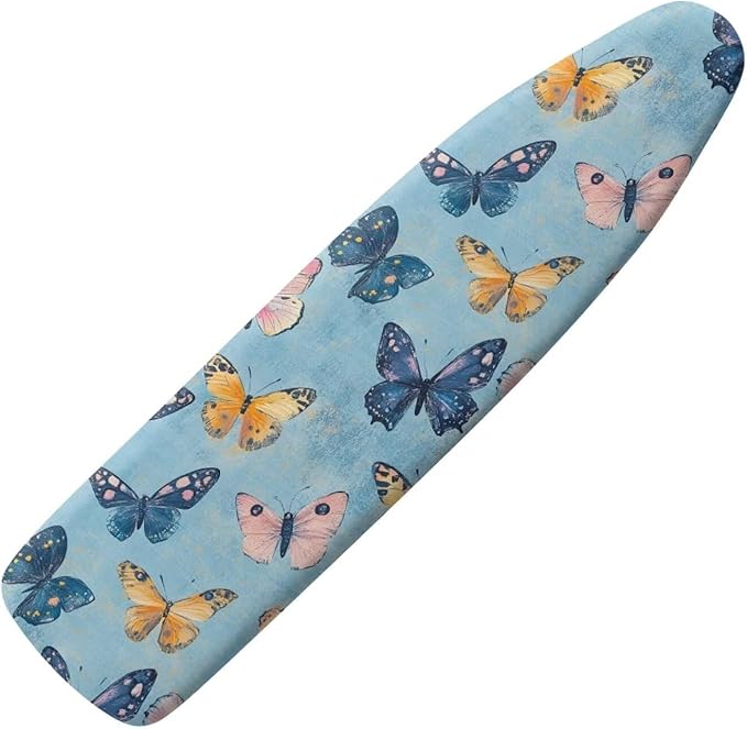Ironing Board Cover with Butterfly Print Heavy Duty Table Top Ironing Board