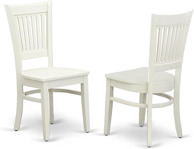 East West Furniture ANVA5-LWH-W 5 Piece Kitchen Table Set