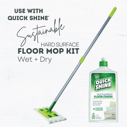 Quick Shine Ultra Gloss Sealed Wooden Floor Finish Polish, 800ml