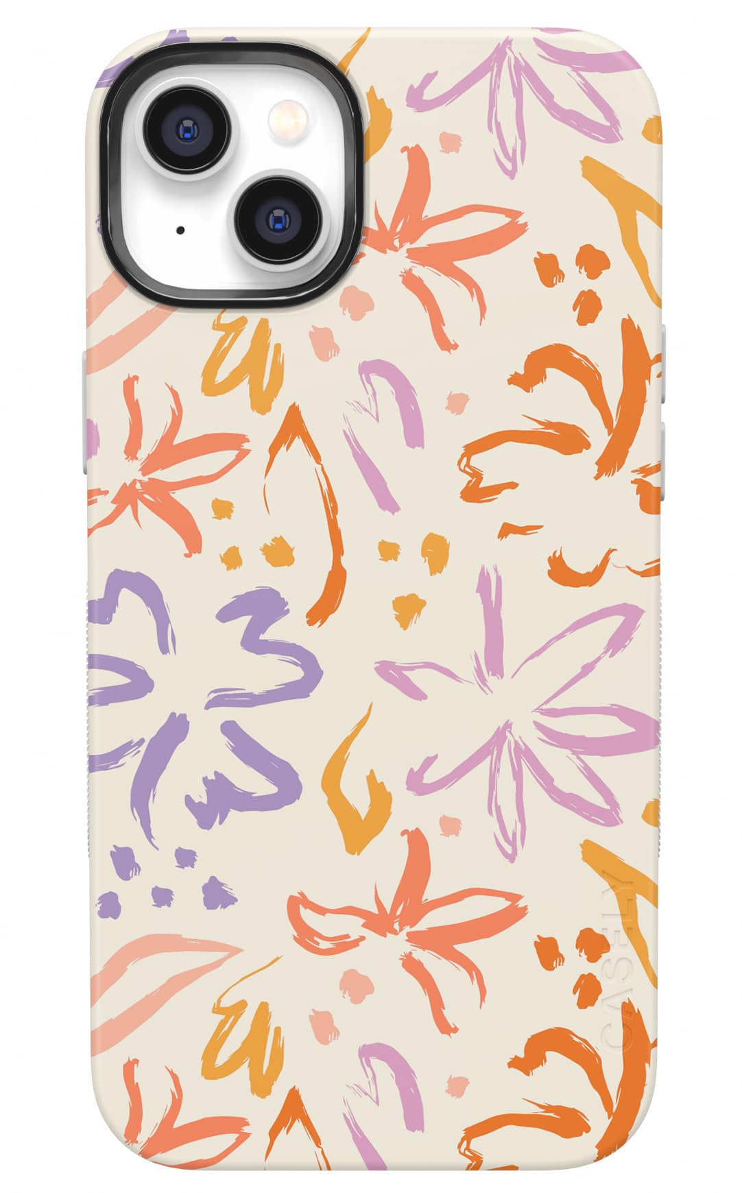 Casely iPhone 14 Case | Pastel Garden | Sunday Best | Compatible with MagSafe | Bold Protective Design