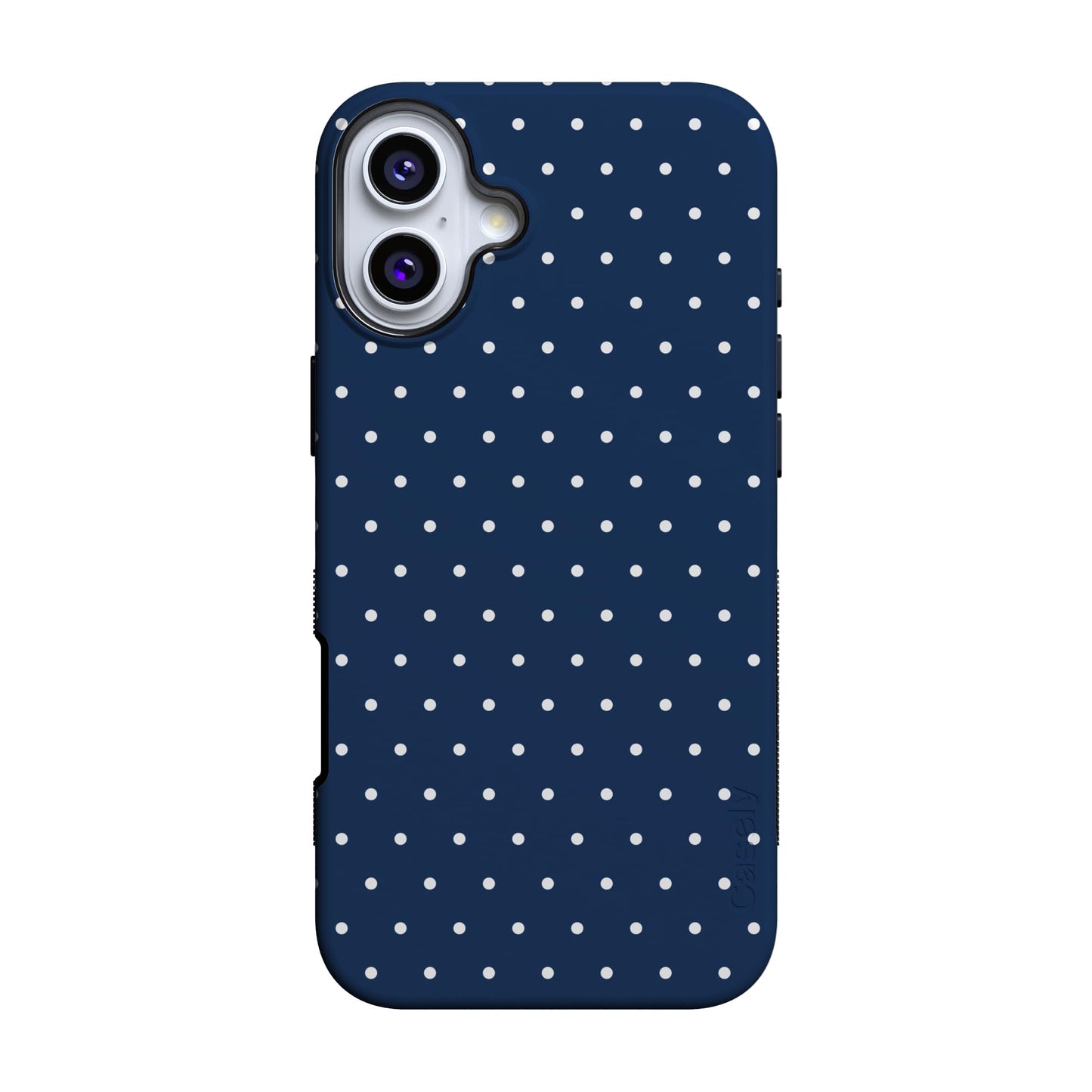 Casely iPhone 16 Plus Case | Blue Stripes | Sunday Best | Compatible with MagSafe | Bold Protective Design