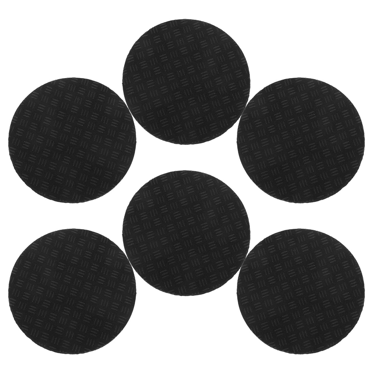 OSALADI 6Pcs Treadmill Mat Non Slip Shock Absorbing Isolation Pads for Noise Reduction Thickened Floor Protector for Gym Equipment Durable Protection for Hardwood and Carpet