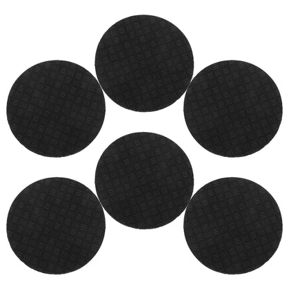 OSALADI 6Pcs Treadmill Mat Non Slip Shock Absorbing Isolation Pads for Noise Reduction Thickened Floor Protector for Gym Equipment Durable Protection for Hardwood and Carpet