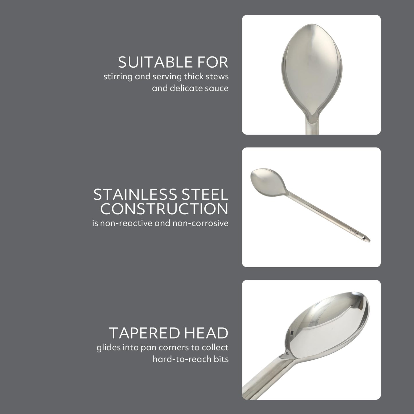 Sur La Table Kitchen Essential Steelhaus Stainless Steel Kitchen Spoon