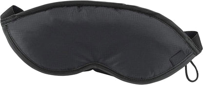 Lewis N. Clark Comfort Eye Mask + Sleep Aid to Block Light for Travel, Airplane, Hotel, Airport, Insomnia + Headache Relief with Adjustable Straps, 2 pack, Black