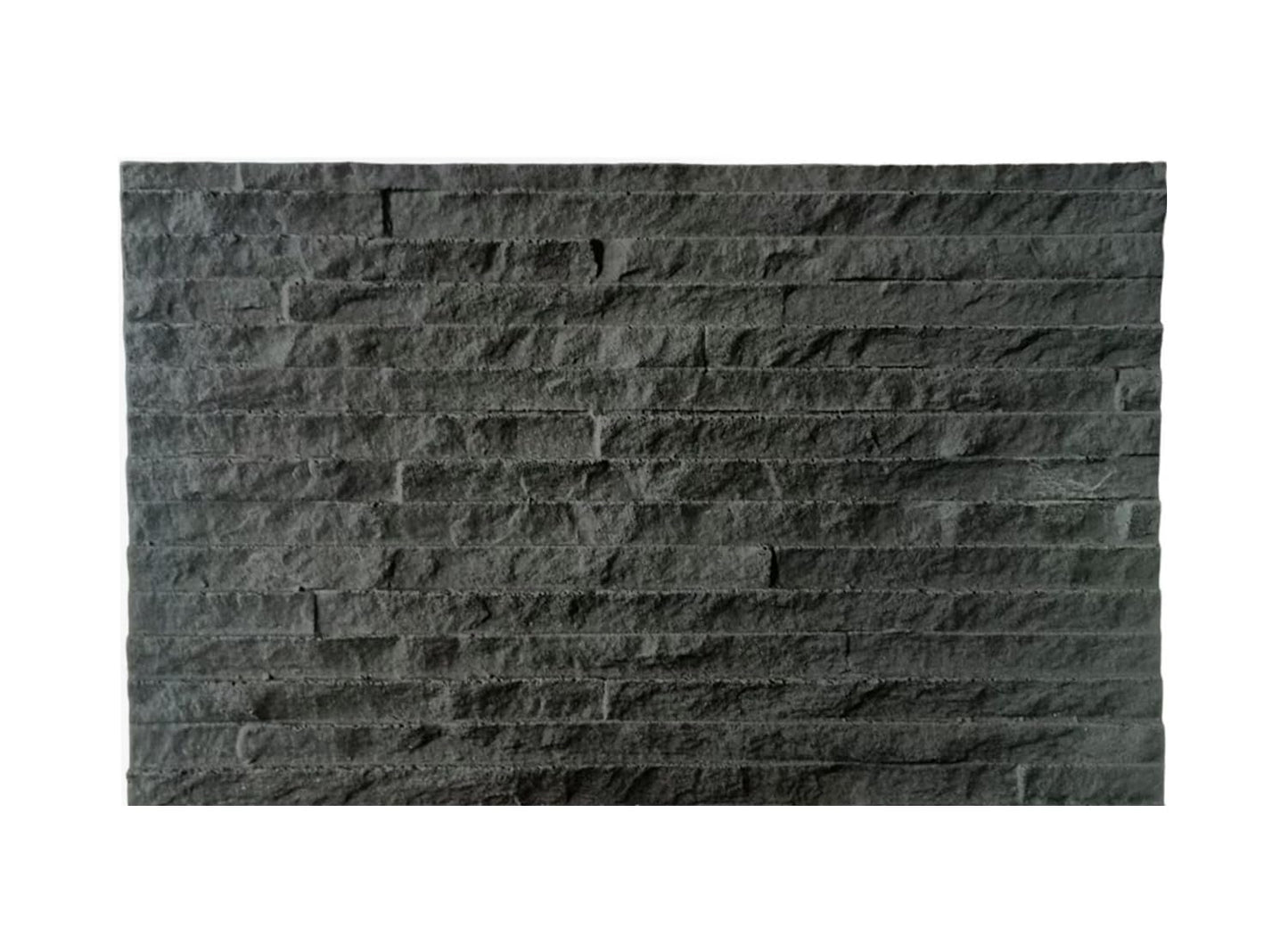 Soft Stone 3D Wall Panel,Flowing Water Stone Textured Panels,Soft Textured Concrete Wall Paneling for Interior Exterior Wall Tile Home Décor (Black Sample)