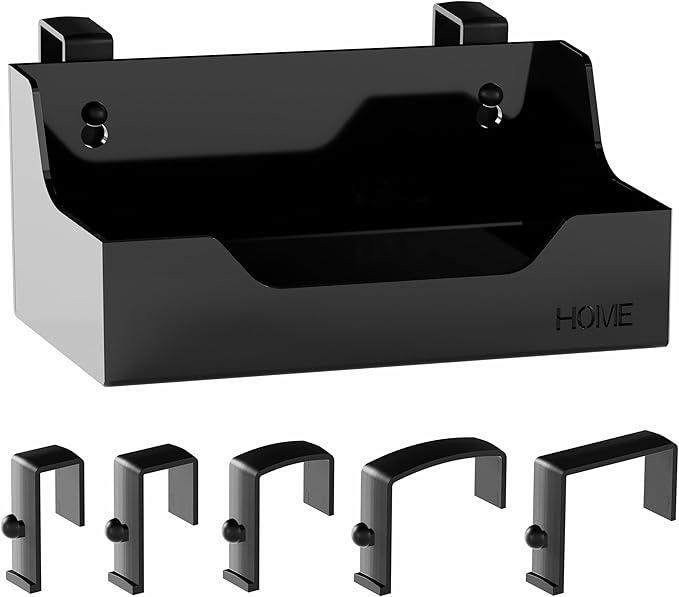 Bedside Caddy Hanging Storage Basket Little Plastic Beside Shelf Hang-on