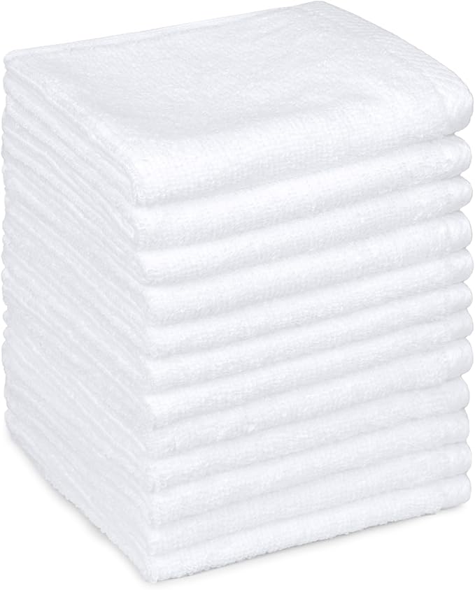 Amazon basics cotton washcloths, Lightweight quick-dry