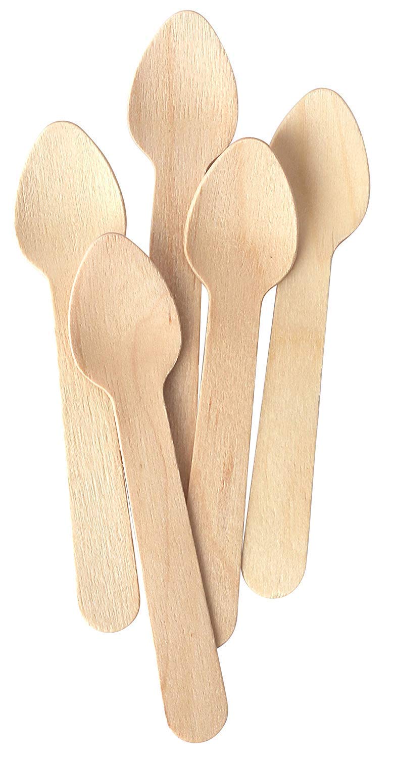 Perfectware - PW-Green Spoon 110-100ct Perfecware Green Spoon 110 4 1/2" Length - Taster Spoons with concave -100 Count