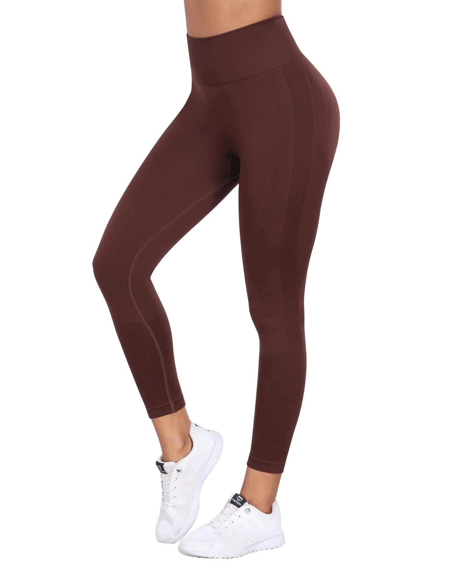 NORMOV Seamless Workout Butt Lifting Leggings - Booty Scrunch Gym Leggings for Women