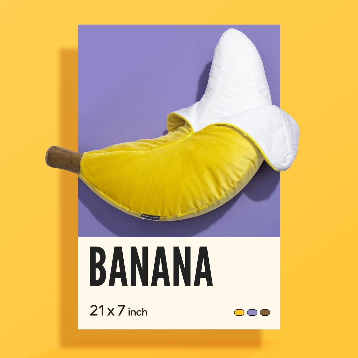 Phantoscope Papaya Shaped Throw Pillow, Fruit Themed Cushion for Couch, Bed and Chair, Pink, 10 x 15 inches