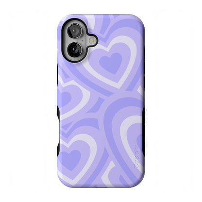 Casely iPhone 16 Plus Case | Blue Stripes | Sunday Best | Compatible with MagSafe | Bold Protective Design