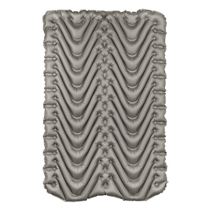 KLYMIT Double V Inflatable Sleeping Pad | Thick, Lightweight, Easy to Inflate, Foldable Air Bed Mattress for Camping & Backpacking
