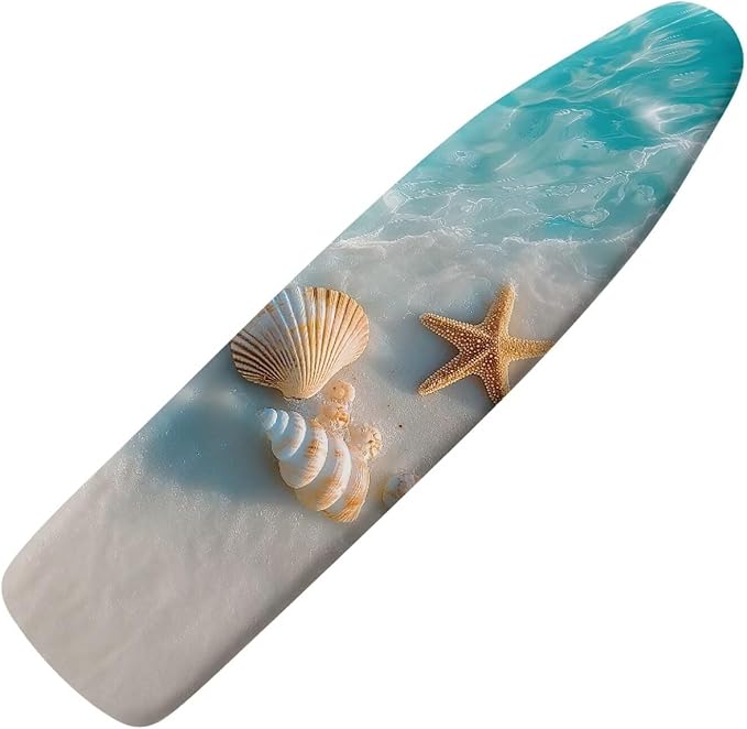 Standard Size Ironing Board Cover Protector Shell Starfish Beach Print Ironing