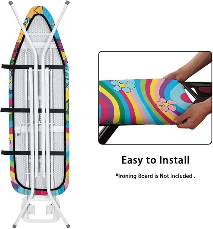 Hippie Flower Ironing Board Covers