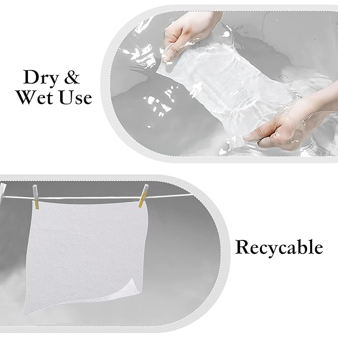 Disposable Face Cloths for Washing Disposable Towels Facial Towelettes Facial