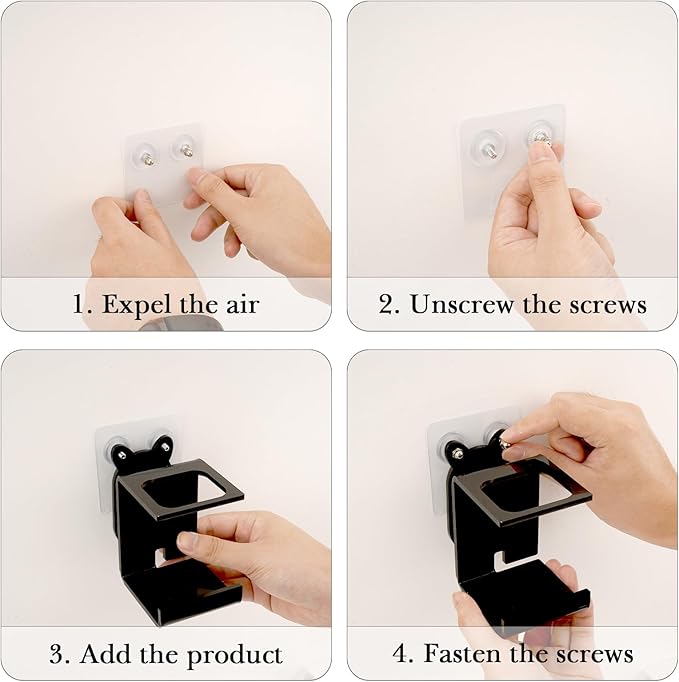 Electric Toothbrush Holder Wall Mounted, Electric Toothbrush Cord Organizer
