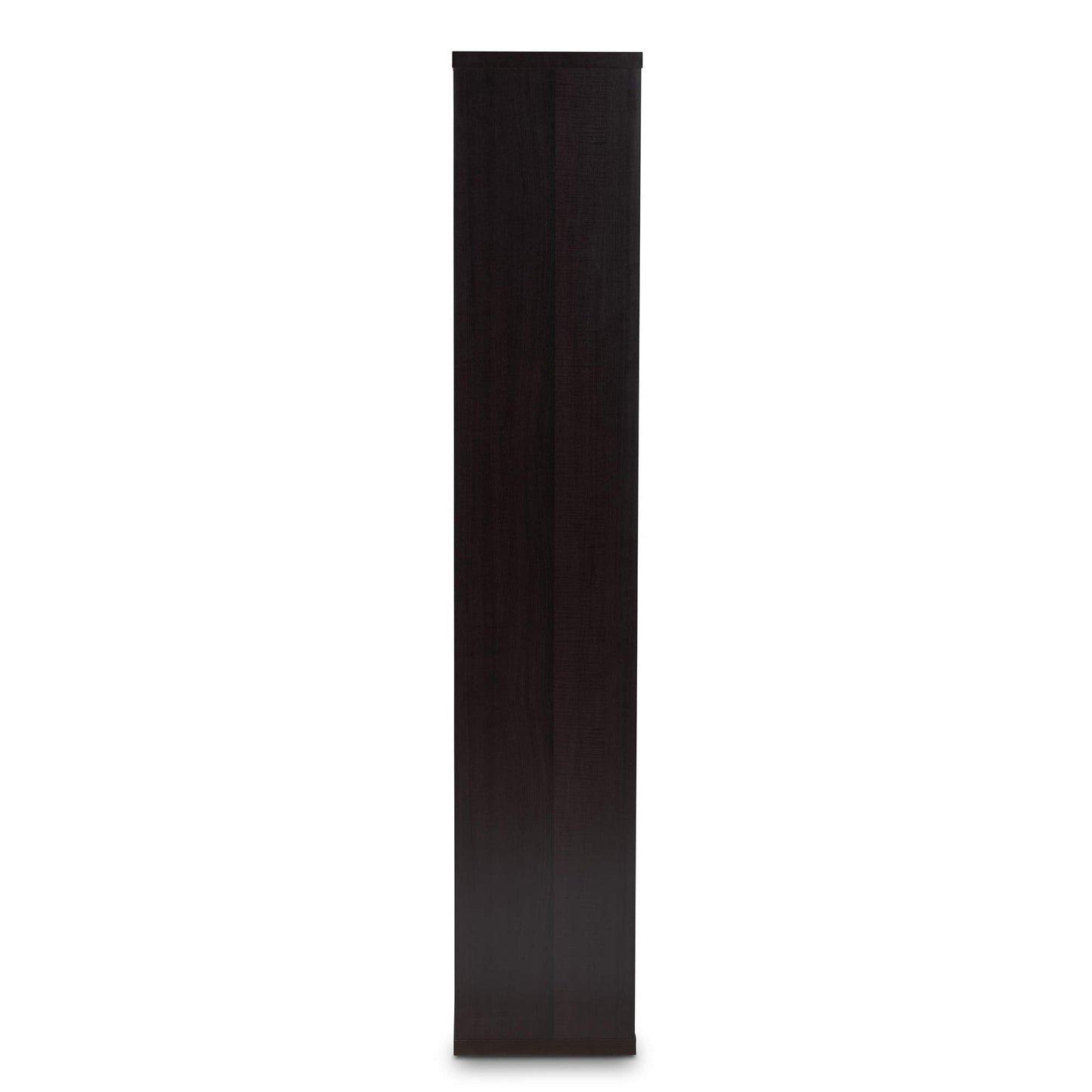 Baxton Studio Multipurpose Shelving and Cabinets, One Size, Dark Brown