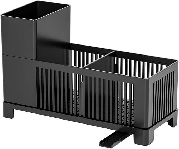 Sink Caddy & Kitchen Sink Organizer, Plastic Kitchen Countertop Organizer