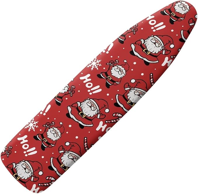 ZDCUSTOM HoHoHo Santa Claus Ironing Board Cover Christmas Theme 52"x13" Iron