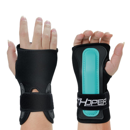 CTHOPER Wrist Guards Hand Protector for Snowboarding, Skiing, Skateboarding, Skating, Adults/Kids/Youth Sports Wrist Brace Protective Gear(1 Pair) (L)