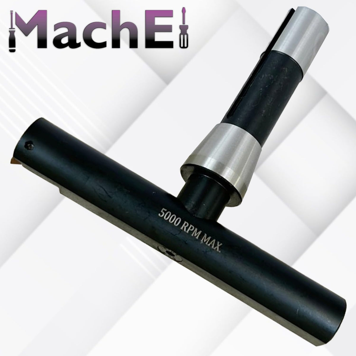 MachEl New Balanced Design 6″ Fly Cutter Indexable Type with R8 Shank (7/16 UNF Drawbar Thread) Single Insert Face Milling Cutter TCMT1604 Insert Included Torx Screw & Star Key Included
