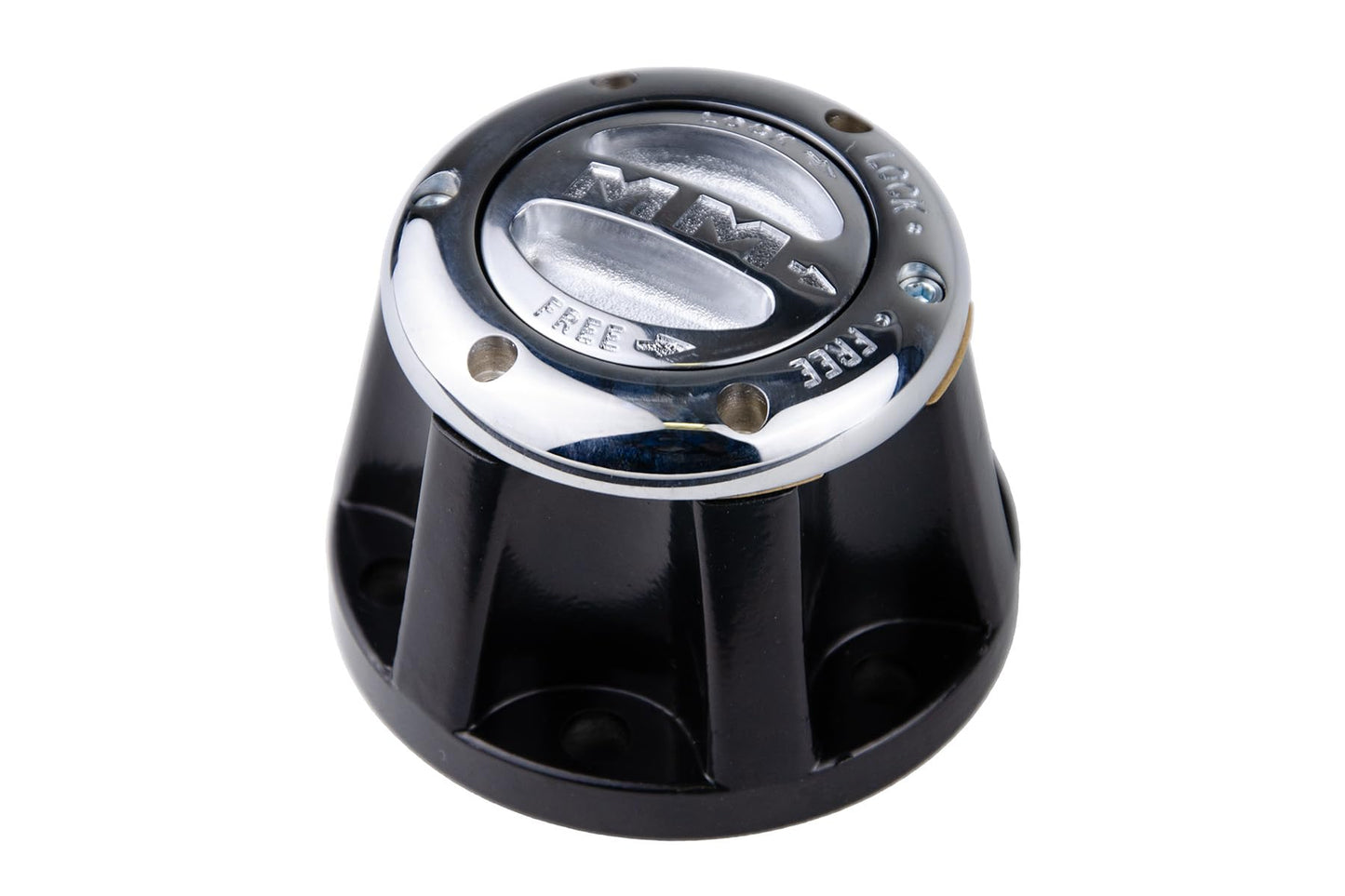 Mile Marker 457 Pair of Premium Manual Locking Hubs fits 1972-1986 CJ Universal (6-Bolt 27 Spline) and 1972-1980 Scout II | Replaces Original Equipment Manual and Automatic Hubs