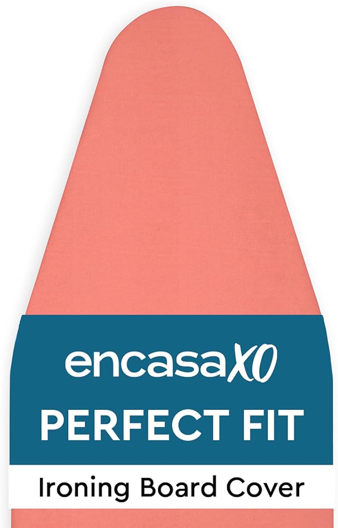 Encasa XO Ironing Board Cover and Pad 49"x18" - 4mm Felt Wide Iron Board Cover