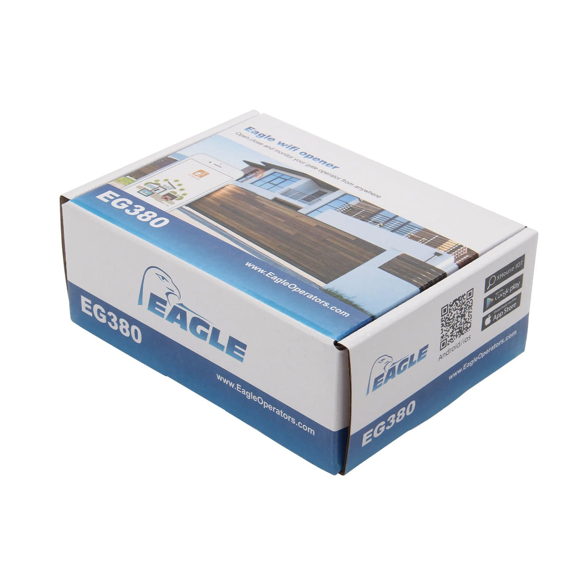 Eagle EG380 Smart WiFi Gate Opener - Smartphone Controllled, for use with Eagle Gate Operators.