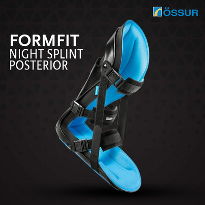 Össur Night Splint Posterior - Plantar Fasciitis & Heel Pain Relief - Adjustable Support for Men & Women - Orthopedic Sleep Aid for Foot Arch Pain, Achilles Tendonitis, and Recovery - Small