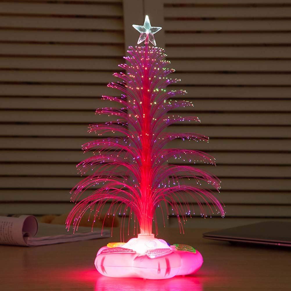 ledmomo Fiber Optic Lights Color Changing Christmas Tree Decor